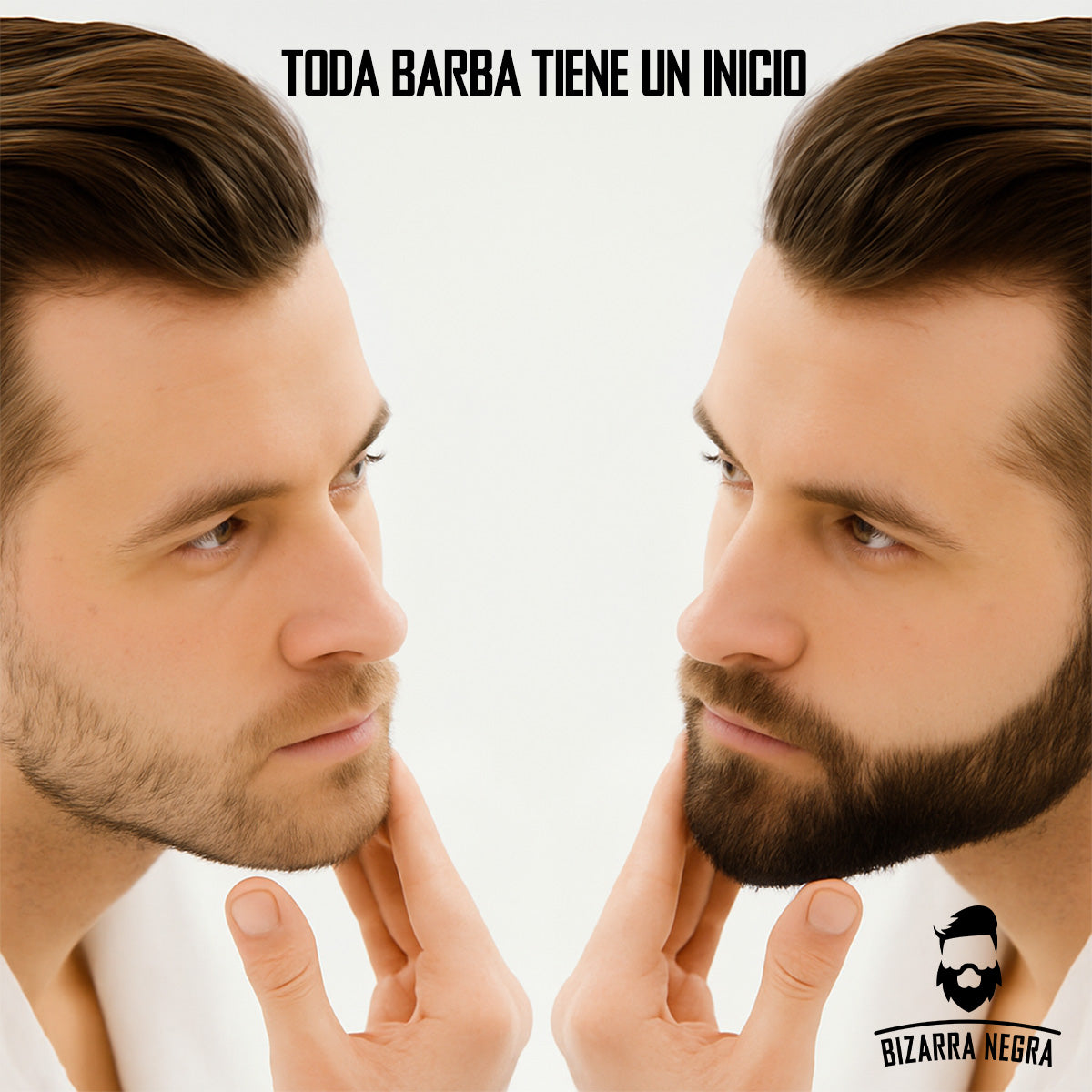 Minoxidil 15% Bizarra Negra Para Cabello Y Barba 2 Piezas