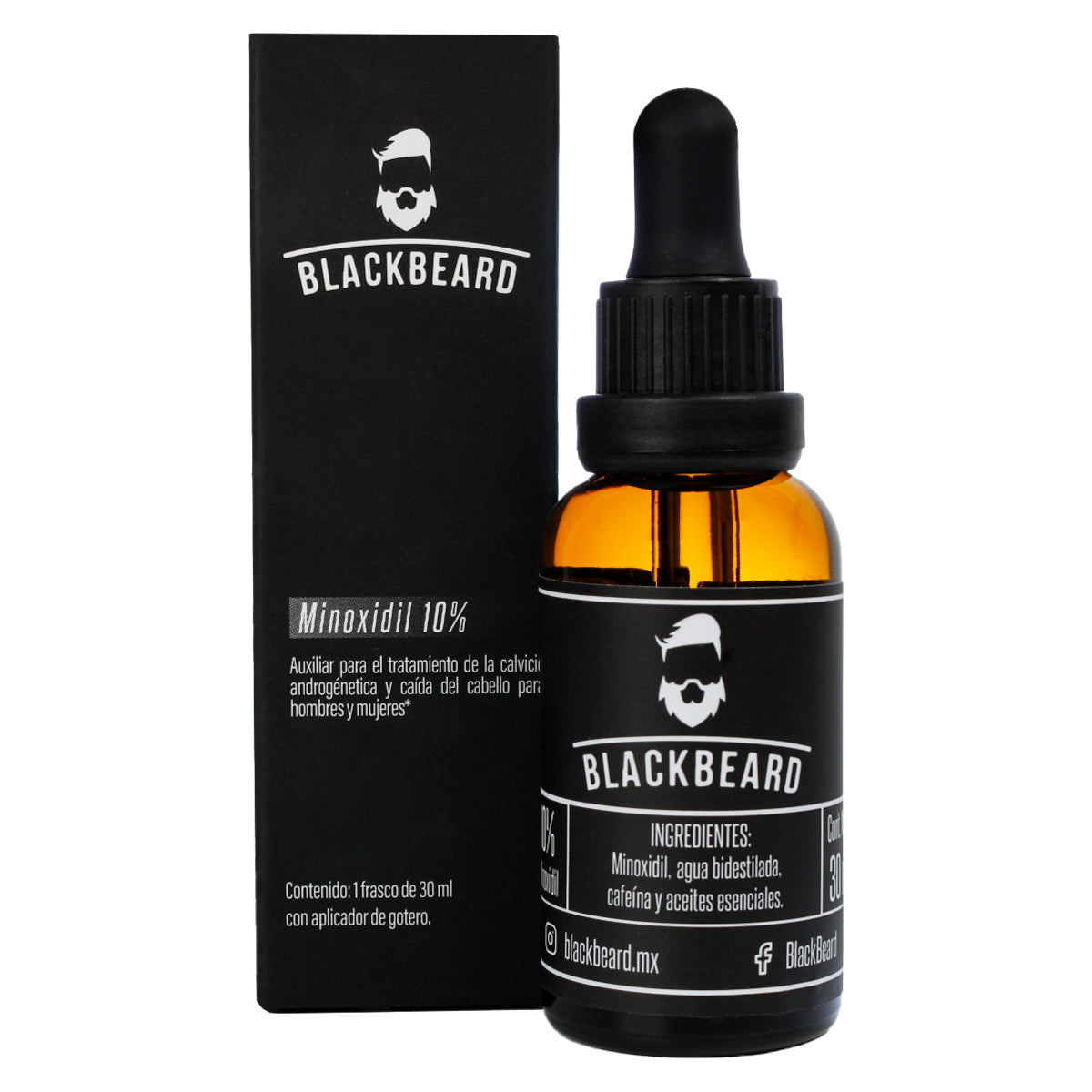 Minoxidil al 10% en gotero 1 pieza