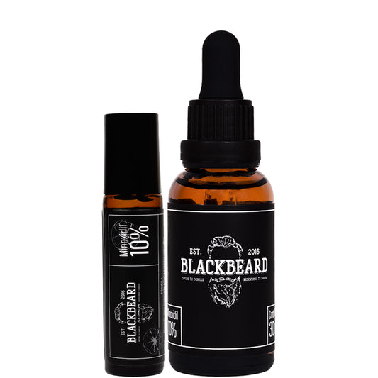 Minoxidil 10% Blackbeard Para Cabello Y Barba 2 Piezas