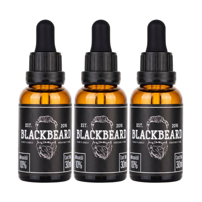 Gotero Blackbeard 10% con Cafeína 3 Piezas