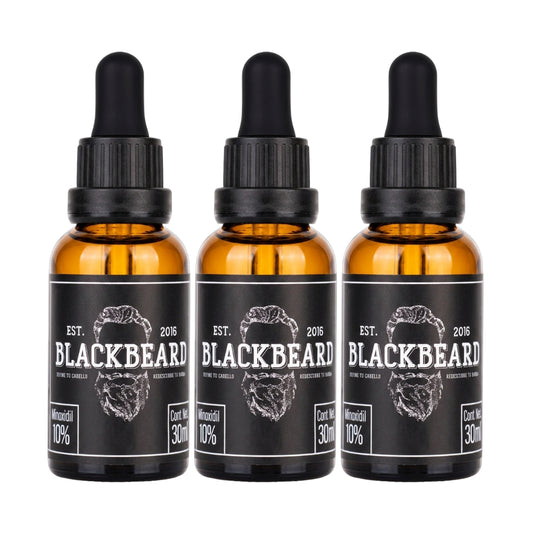 Gotero Blackbeard 10% con Cafeína 3 Piezas