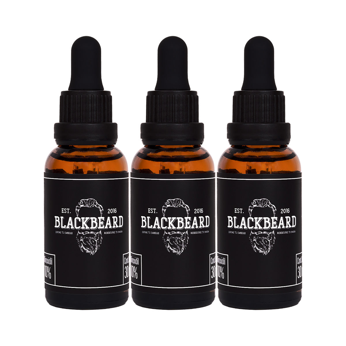 Minoxidil al 10% en gotero 3 piezas