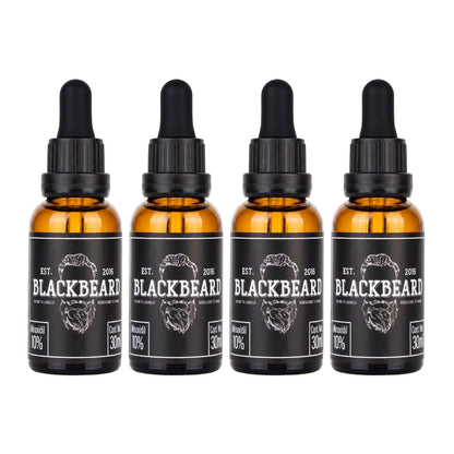 Gotero Blackbeard 10% con Cafeína 4 Piezas