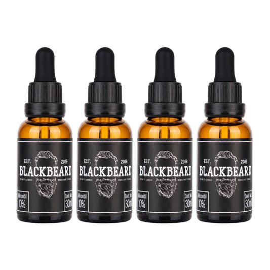 Gotero Blackbeard 10% con Cafeína 4 Piezas