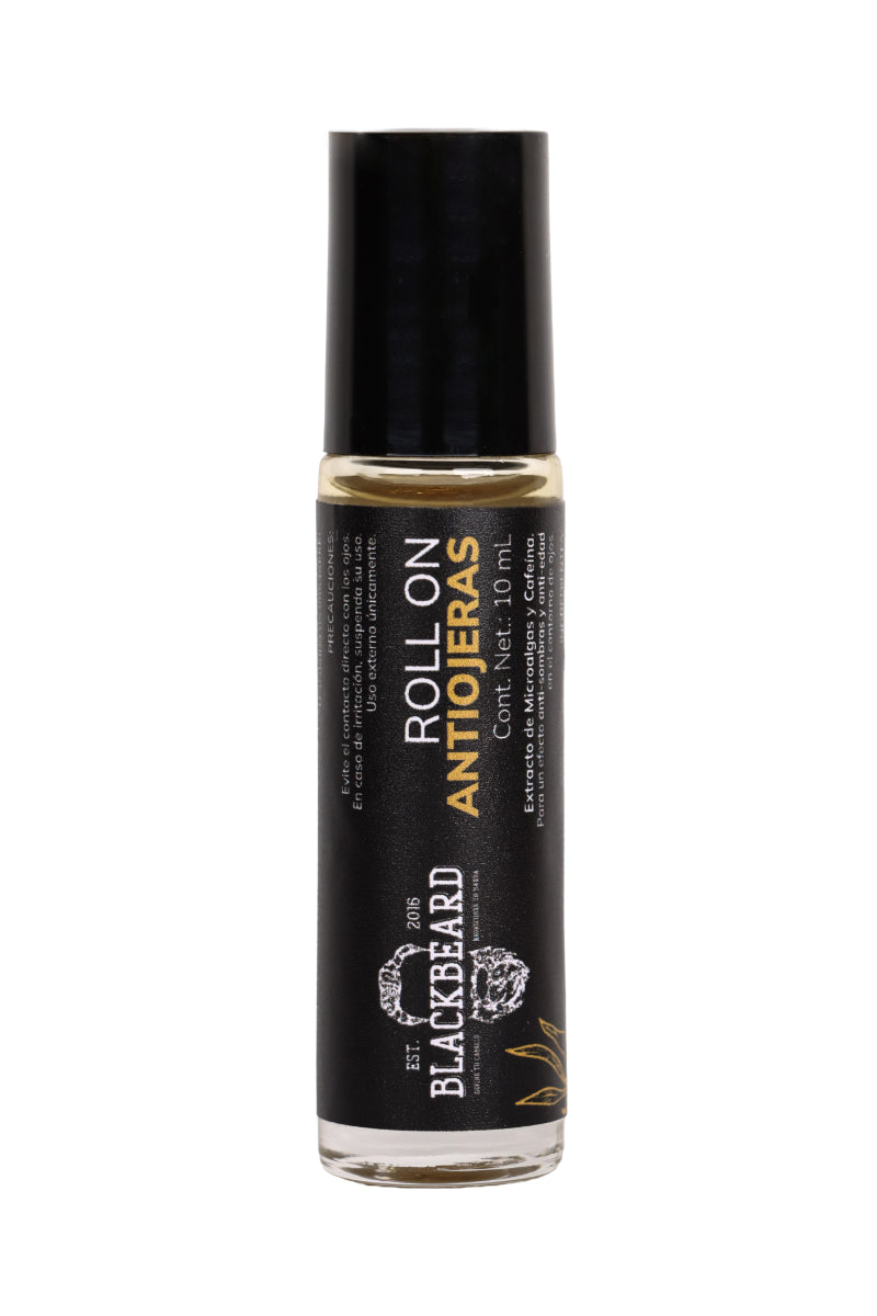 Roll On Blackbeard Antiojeras Cafeína y Niacinamida 1 Pieza