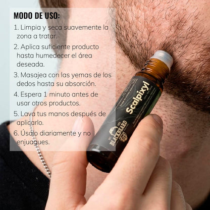 Roll On Blackbeard Scalpixyl Péptidos y Aminoácidos 1 Pieza