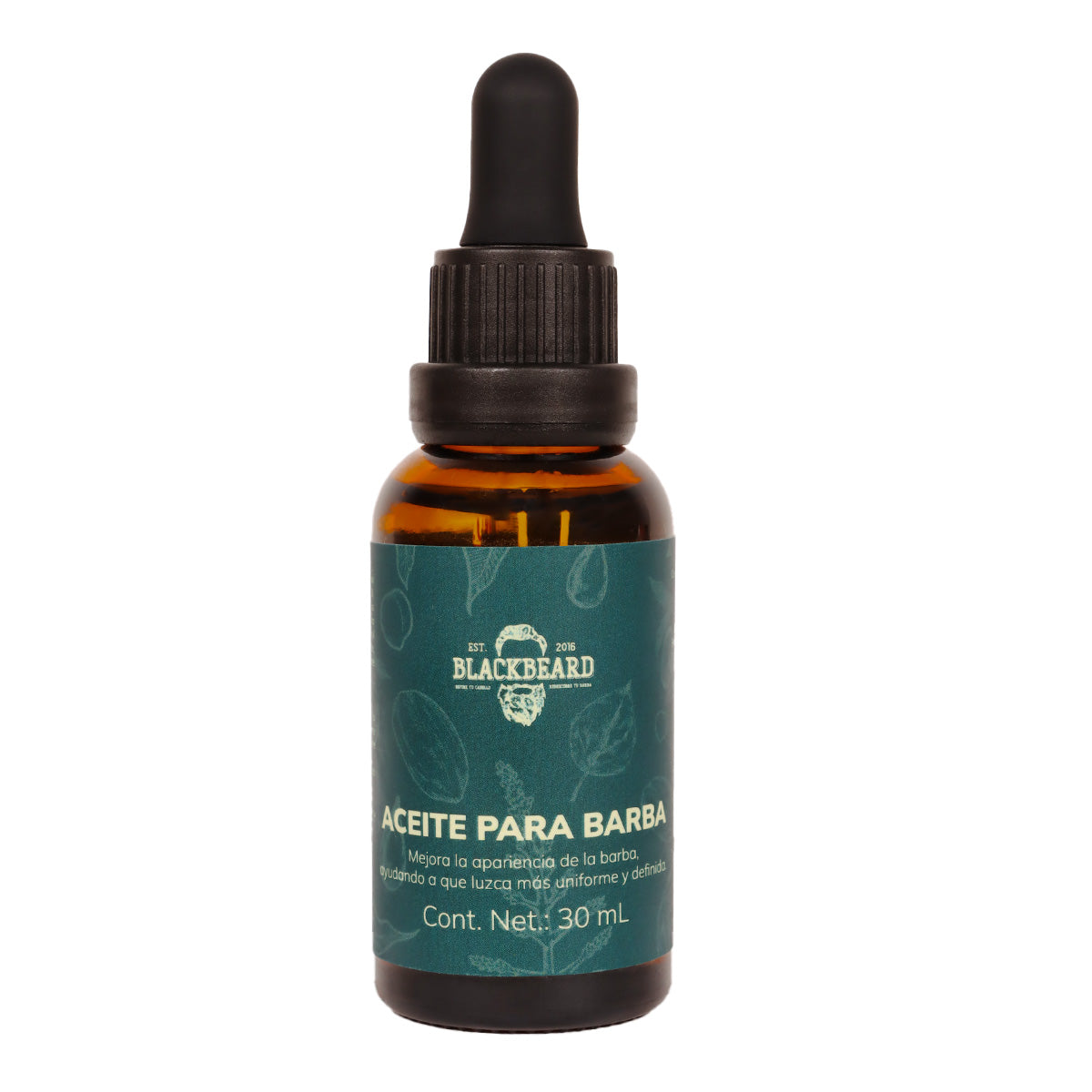 Aceite para Barba Blackbeard Argán y Macadamia Gotero 30 mL