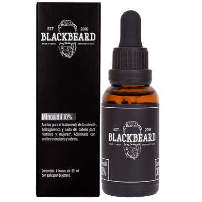 Gotero Blackbeard 10% con Cafeína 4 Piezas