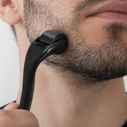 Dermaroller Blackbeard para Crecimiento de Barba y Cabello