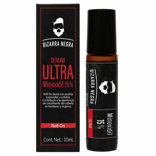 Roll On Bizarra Negra ULTRA 15% con Cafeína 1 Pieza