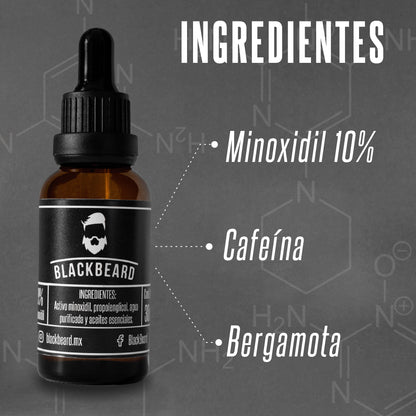 Minoxidil al 10% en gotero 4 piezas