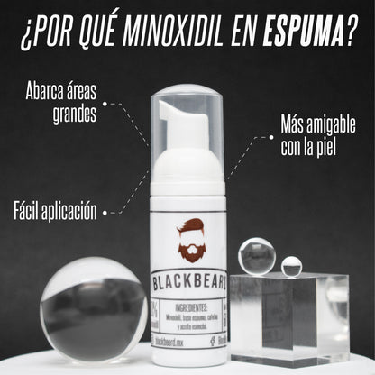 Minoxidil al 10% en espuma 1 pieza